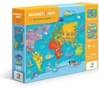 Mappa Magnetica del Mondo per Bambini
