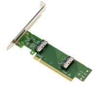 Mappa Pcie 5.0 A 2 Mcio 8i per SSD Nvme M2 M3 U2 U3 E Schede Pcie