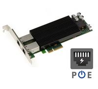 Mappa Pcie Dual Gigabit Ethernet Alimentazione Over Poe + 30W - Intel JL82576EB