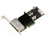 Mappa Pcie Poe x4 Gigabit Ethernet - 4 Porte Alimentazione Over Intel I350AM4