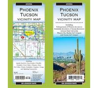 Mappa regionale di Phoenix/Tucson & Vicinity, Arizona
