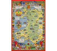 Mappa Storica Del Galles E Monmouth Puzzle In Jigsaw Da 1000 Pezzi