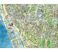 Mappa Stradale Di Liverpool Puzzle In Pezzi Da 400 470Mm X 320Mm