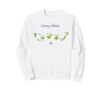 Mappa Tenerife Gran Canaria La Gomera Lanzarote Felpa