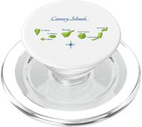Mappa Tenerife Gran Canaria La Gomera Lanzarote PopSockets PopGrip per MagSafe