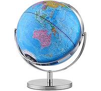 Mappamondi, Globo terrestre, globo geografico educativo da tavolo, rotazione di 720°, giocattolo educativo for bambini.(32cm/12.59inch)