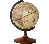 Mappamondo antico con base in legno, mappamondo decorativo vintage da scrivania