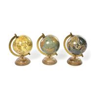 MAPPAMONDO base LEGNO arredo lucido 3 colori arredamento moderno 15X13X H.22,5CM