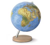 MAPPAMONDO GLOBO LUMINOSO LEGNO DIAMETRO 37CM NOVA RICO