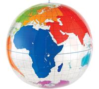 Learning Resources Mappamondo gigante scrivibile e gonfiabile