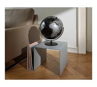 Mappamondo Juri Saturn Black - Diametro 30 cm / Altezza 36 cm - Nero Opaco