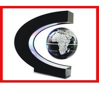MAPPAMONDO SOSPESO, GLOBO MAGNETICO LEVITANTE, CON BASE, LEVITRON, IDEA REGALO