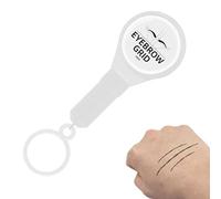 Mappatore per sopracciglia con corde, strumento compatto per la mappatura del tatuaggio delle sopracciglia, con inchiostro a corde, facile da usare per fidanzata, moglie, amica, sorella, figlia