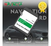 Mappe della scheda SD Europa Regno Unito Aggiornamento da 8 GB RNS 315 Amunsted + per Skoda Fabia Roomster Octavia Superb Navigazione rapida del veicolo 2020/21