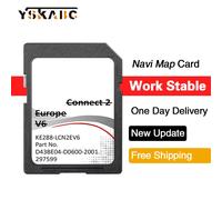 Mappe della scheda SD per Nissan Connect 2 V6 2021-22 Europa agosto 2021 + Sistema di versione di aggiornamento Radar Tribute Sat Nav