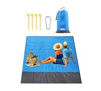 Mappe della spiaggia impermeabile - Picnic portatile per esterno | Coperta pieghevole leggera per campeggio, escursioni, parco, giardino, viaggio in famiglia e intrattenimento all'aperto