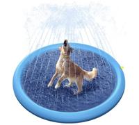 Mappe 'irrigatore, irrigatore d'acqua per cani - Piscina per guadri nel cortile - Infinità e grande cuscinetto per bambini, gioco all'aperto, giocattoli estivi per il cortile a spiaggia del prato