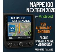MAPPE NAVIGATORE 2024 ANDROID IGO PRIMO NEXTGEN ISRAEL EUROPA AUTORADIO CINESI