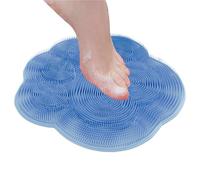 Mappe Per Scrubber - Pad Di Pulizia Del Massaggio Doccia | Pesta Di Pulizia In Silicone A Tutto Il Corpo Con Impugnatura Di Aspirazione, Esfoliante Unico Per Igiene Personale, Massaggiatore Per La Pel