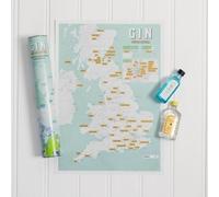 Maps International Gin Collect and Scratch Print (Poster)