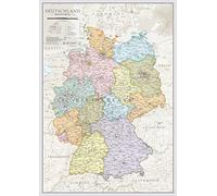 Maps International - Mappa Germania (59,4cm (larghezza) x 42 cm (altezza))