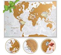 Maps International Scratch, mappa dei viaggi mondiale