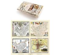 Mapseeker Archi A Cheshire 1611 - 1840 - Fold Up Map that features a (Tascabile)