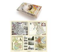 Mapseeker Archi A Lancashire 1611 - 1836 - Fold Up Map that features (Tascabile)