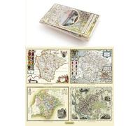 Mapseeker Publi Devon 1611 - 1836 - Fold Up Map that features a collection (Map)