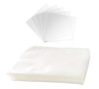 MAQA 100 pz Sacchetti sottovuoto per alimenti groffate,buste sottovuoto alimenti per tutte le macchine sottovuoto 35x50 cm