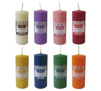 MAQA 1pz Candele profumate piccole H10x3.9 cm, Ceri profumati varie fragranze, Candele aromatiche decorative FRUTTI ROSSI