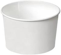MAQA 25 pz Coppette gelato carta e finger food, Coppe gelato e dessert 95 ml, ciotole usa e getta rotonde