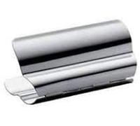 MAQA Pinza per affettati salumeria in acciaio inox, Pinza a molle per salumi 10.5x5.5 cm, Prendi fette metallico