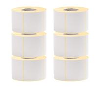 MAQA Rotolo di etichette adesive per stampante termica 58x60 e 57x74 mm, anima 40 mm, Etichette autoadesive termiche 58x74 mm