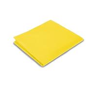 MAQA Tovaglia in tessuto non tessuto, per ristoranti, catering ed eventi, feste e occasioni speciali, Tessuto resistente Facile da pulire, confezione da 25 pezzi (GIALLO, 1 x 1m), M003TNT