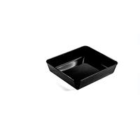 MAQA Vaschetta da banco A2 con bordo vivo 24x36 cm, Vassoio banco alimentare per esposizione, Vassoio macelleria e salumeria 36x24xH8.5 cm/1