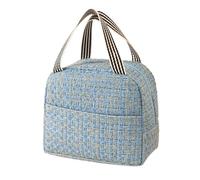 MAQDDO 1 borsa termica for il pranzo, for donne e uomini, bento, for, portatile, for picnic per Pranzo(Blue)