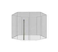 MAQDDO 1 pz Trampolino for Adulti e Bambini da Esterno, for Esercizi, Letto Salto, Attrezzatura for Il Fitness, Grande Trampolino Interno con Rete di Protezione per Trampolini(6 Feet)