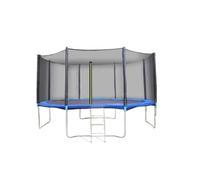 MAQDDO 1 pz Trampolino for Adulti e Bambini da Esterno, for Esercizi, Letto Salto, Attrezzatura for Il Fitness, Grande Trampolino Interno con Rete di Protezione per Trampolini(8FT 6P)
