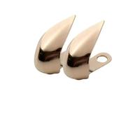 MAQDDO 10 Pezzi Di Protezione for Le Dita Delle Scarpe In Materiale Metallico, Resistente Ai Calci, Con Fibbia for, Copertura for, Accessori Riparazione Rotti, Decorativi Per Feste(Gold)