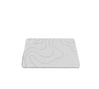 MAQDDO 1pcs Quick Drying Stone Bath Mat, Diatomaceous Bathroom Mats Non Slip Dry Earth Per Bagno(Color 3)