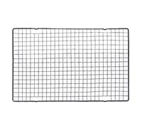 MAQDDO 1PCS Singolo Strato in Acciaio Inox BBQ Pane Torta Cremagliera di Raffreddamento Drip Dry Griglia Teglia Strumenti Cottura for La Casa per Barbecue(L)