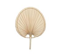 MAQDDO 2pc Pure Hand Woven Craft Fan Per Esterni