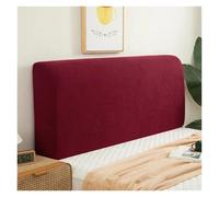 MAQDDO Copri testiera letto, design all-inclusive, tinta unita, protezione elastica, copri for singolo, matrimoniale, king size Per Camera Da Letto(Color 4,W150xH60cm)