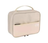 MAQDDO Custodia for accessori elettronici da viaggio for organizer for elettronica 2 pezzi, custodia for cavi portatile for caricabatterie for tablet Per Caricatore(Light yellow)