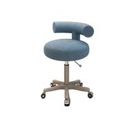 MAQDDO Lumbar Support Beauty Stool Heavy Duty Adjustable Chair With 5 Silent Wheels For Commercial Spa Massage Hair Salon Chairs per Domestico(Color3)