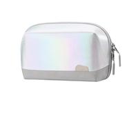 MAQDDO Organizer For Dispositivi Elettronici Da Viaggio Borsa Con Apertura Tech Custodia Portatile Per Caricatore(WHITE)