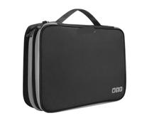 MAQDDO Organizzatore Di Accessori Elettronici Da Viaggio, Borsa Portaoggetti For Cavi Custodia Trasporto Impermeabile Alimentazione Per Caricatore(XL-Black)