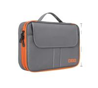 MAQDDO Organizzatore Di Accessori Elettronici Da Viaggio, Borsa Portaoggetti For Cavi Custodia Trasporto Impermeabile Alimentazione Per Caricatore(Grey)