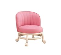 MAQDDO Pulley Stool With Wheels, Low Door, Shoe Changing, Small, Movable Backrest, Comfortable per Domestico(Color 1)